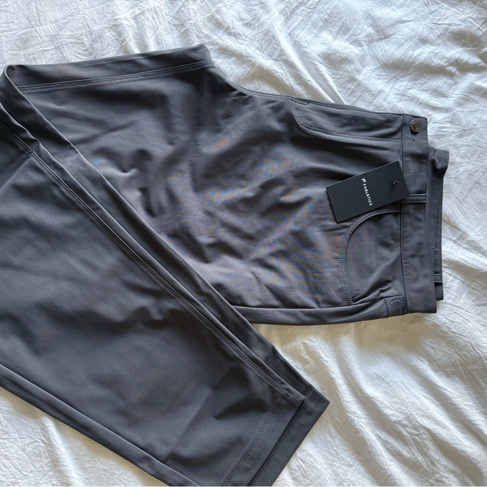 Fabletics Charcoal Chinos for Men (slim fit)